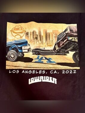 Lowrider Graphic Tee - Black